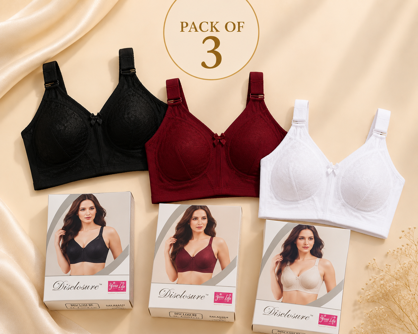 Disclosure (Pack of Three)