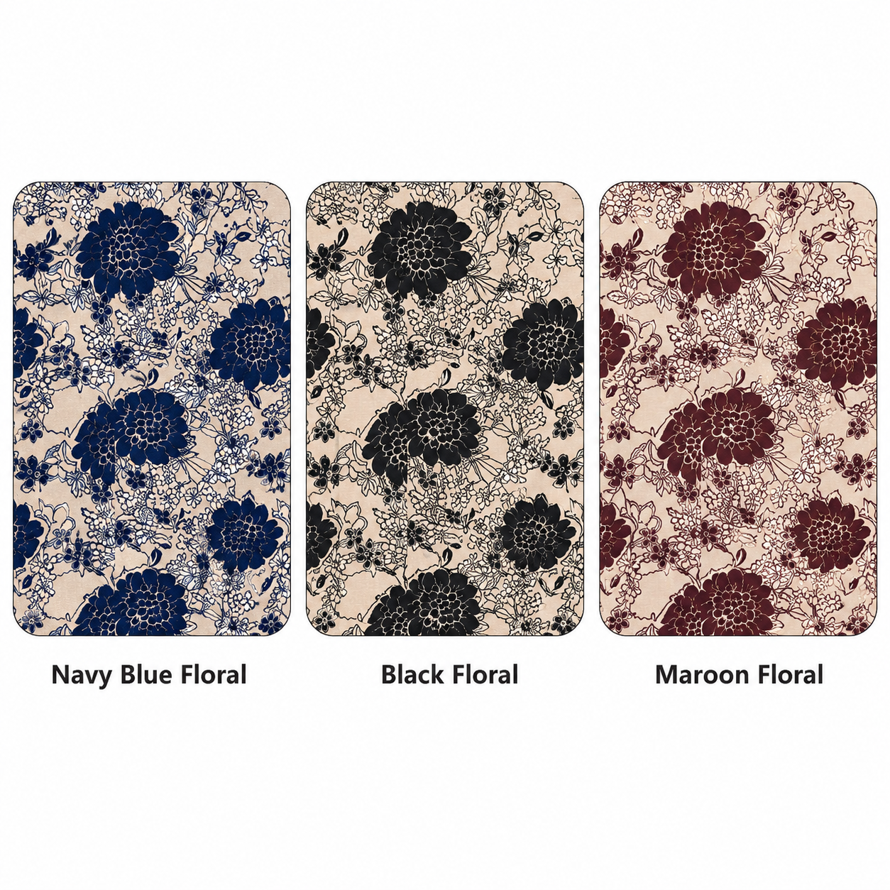 Women's Floral Soft Hosiery V-Neck Night Suit – 2 Piece