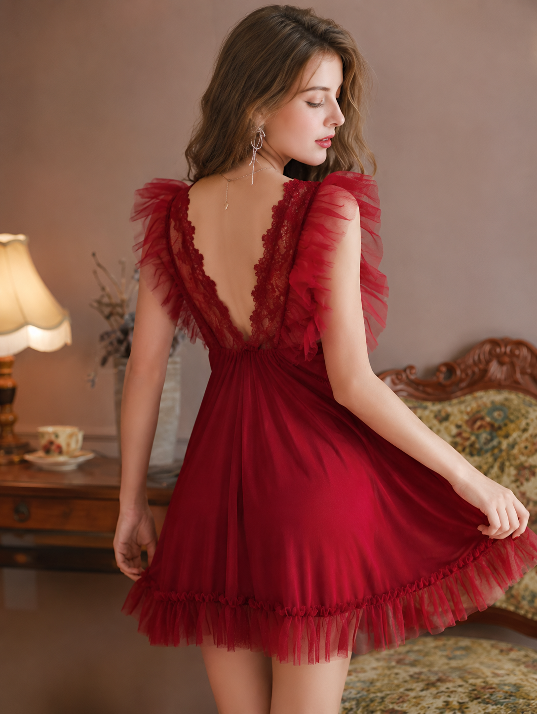1 Pcs Short Nighty-2208