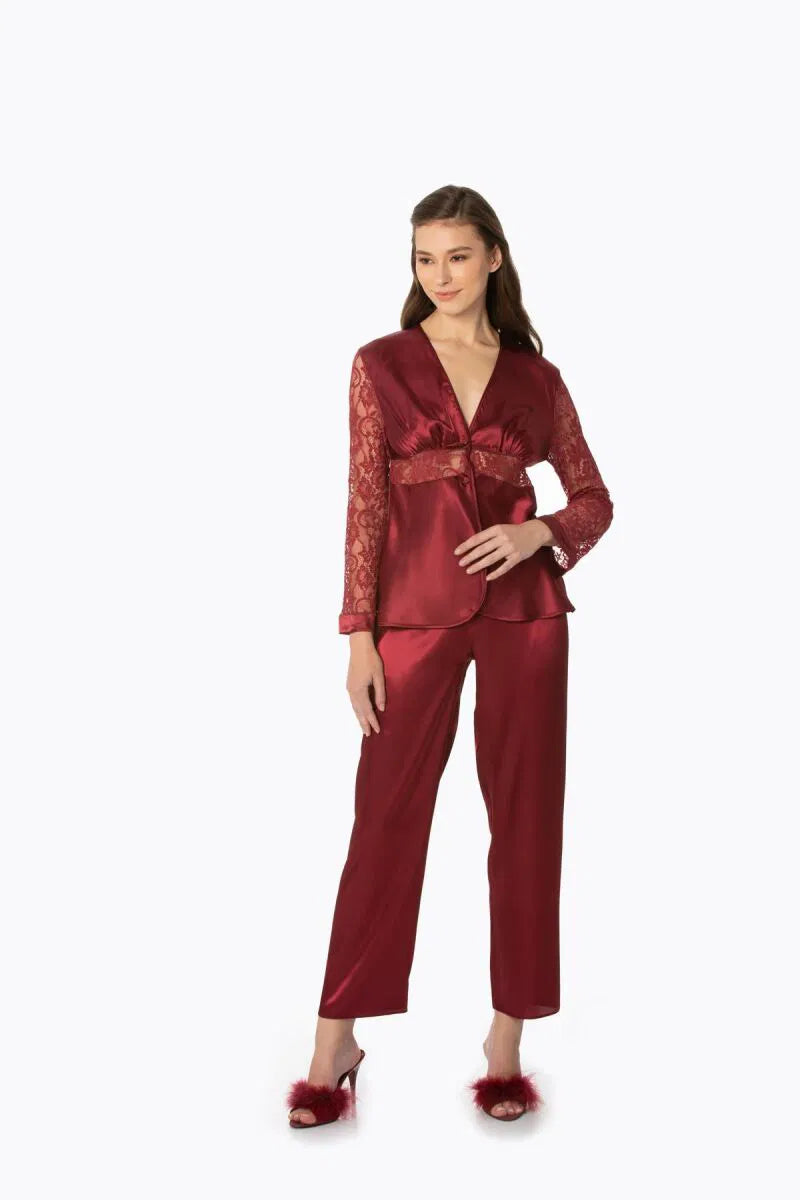 Pierre Cardin Premium Silk Pajama Set