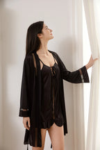 2 Pcs Short Gown-3156