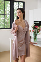 2 Pcs Short Gown-4914