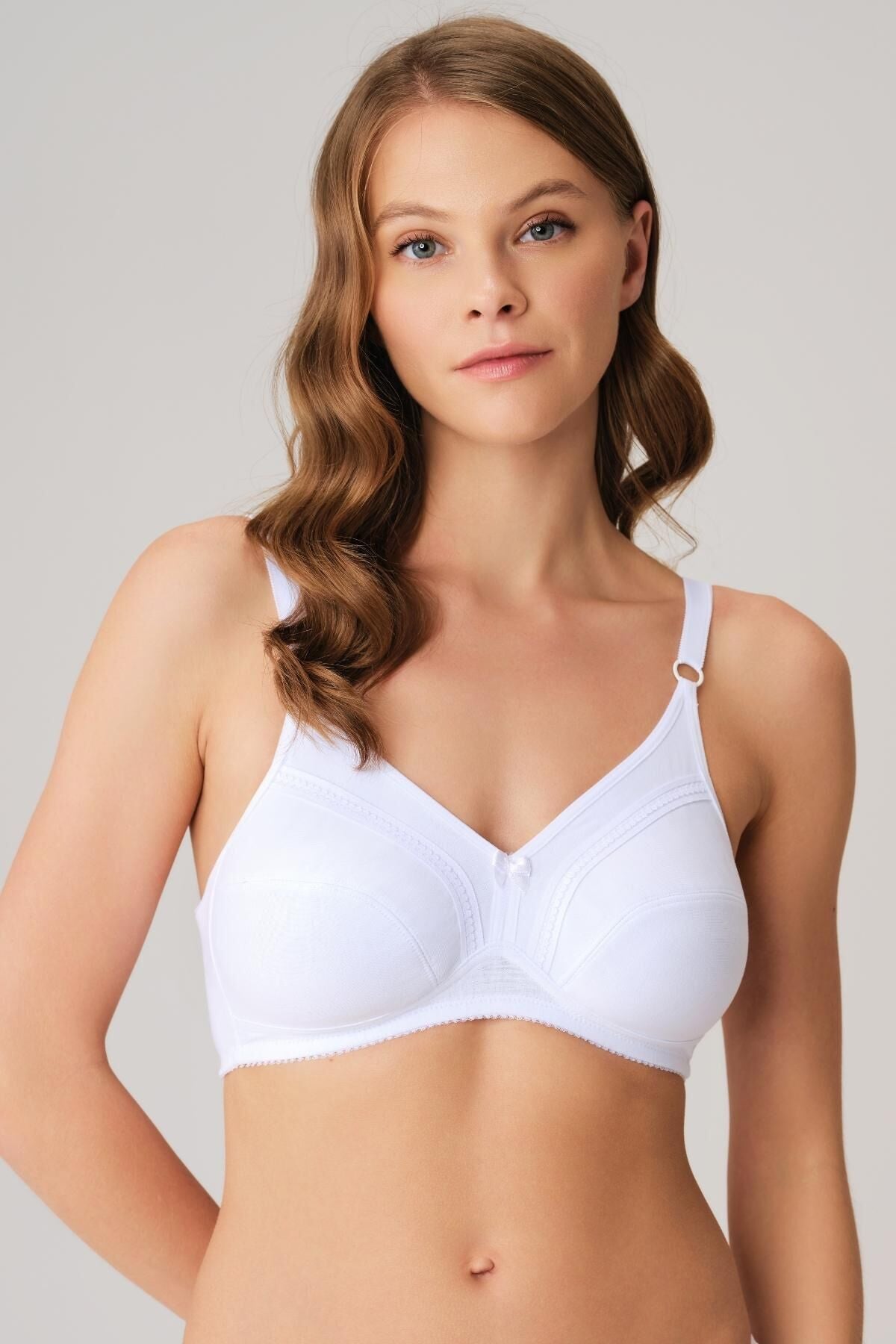 Anıl 3714 Full Coverage Cotton Wired Minimizer Bra