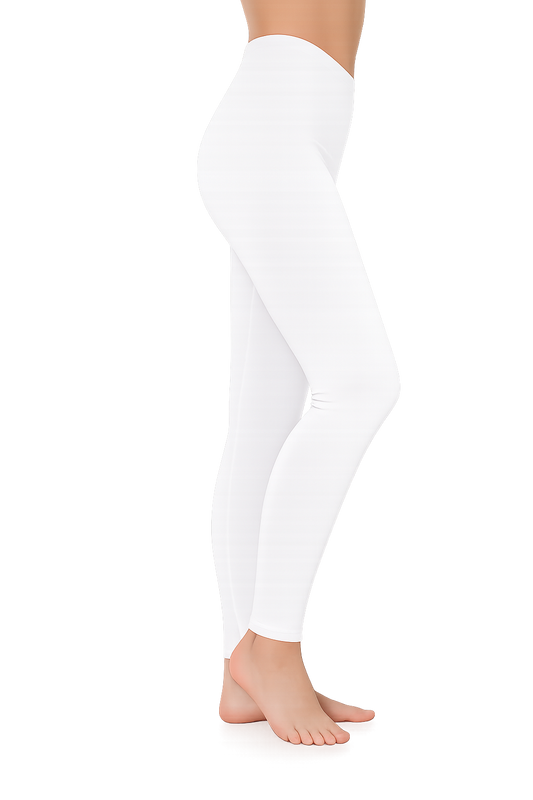 Noya White Stretch Tights
