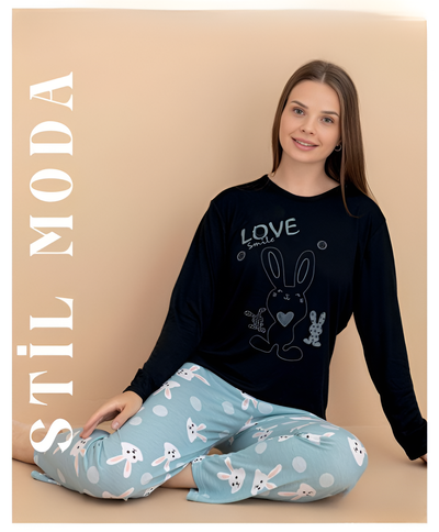 Pajama Set Stil Moda-7599