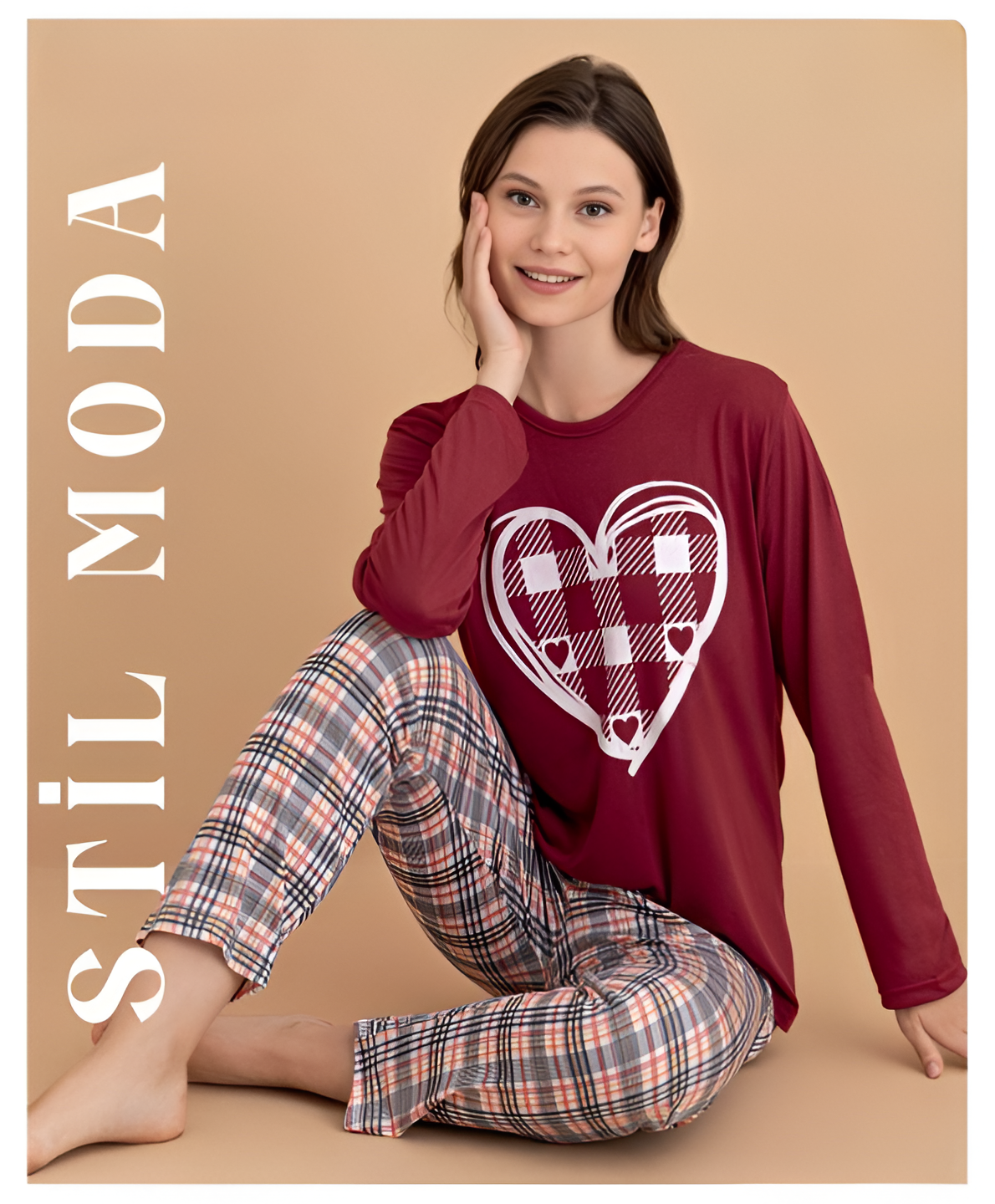 Pajama Set Stil Moda-7652
