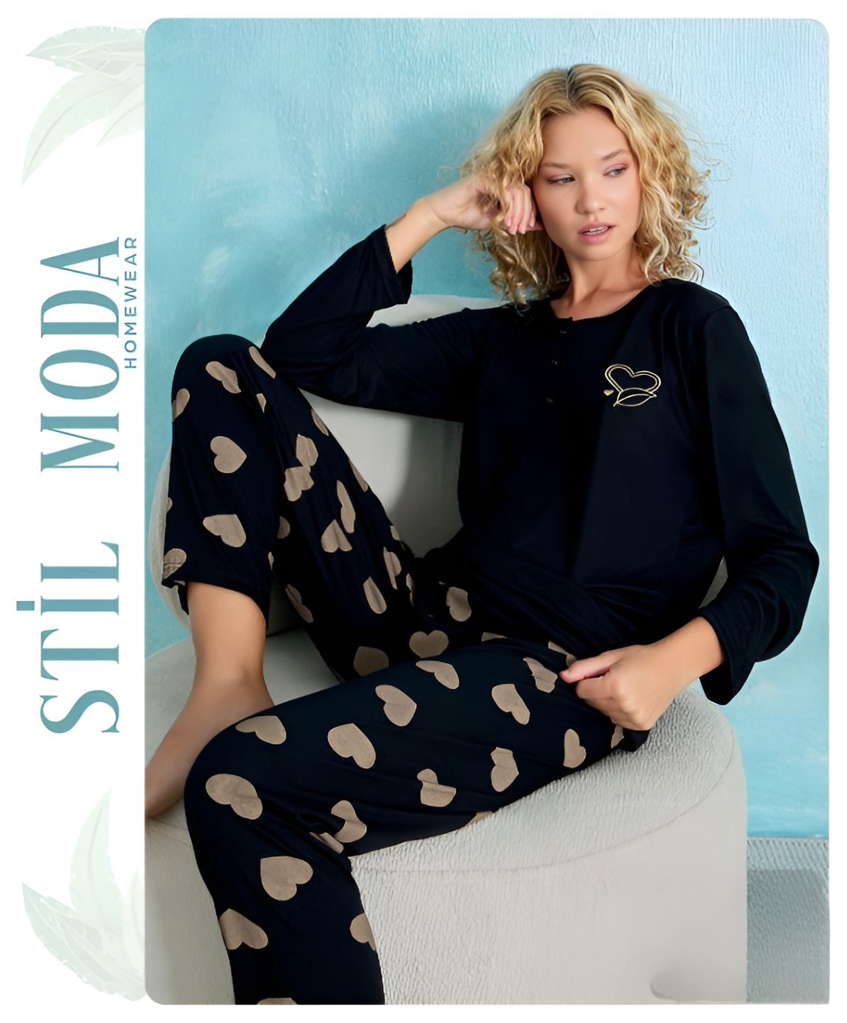 Pajama Set Stil Moda-8104