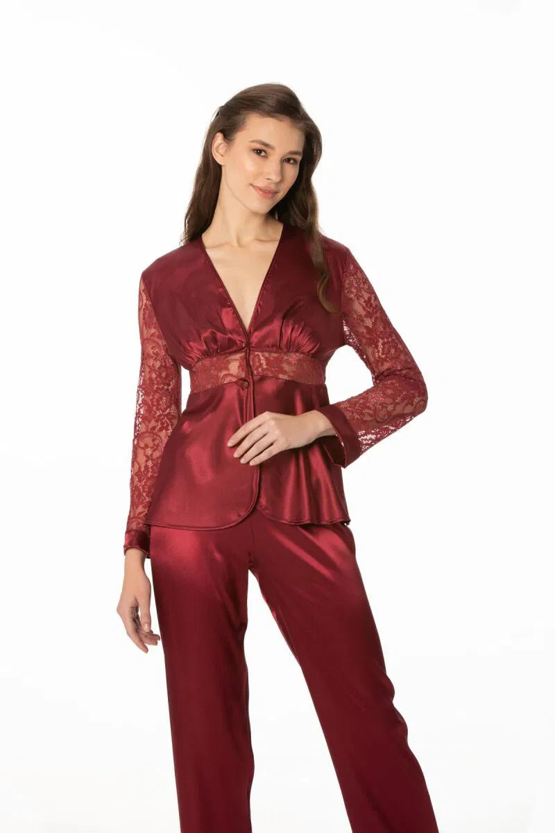 Pierre Cardin Premium Silk Pajama Set